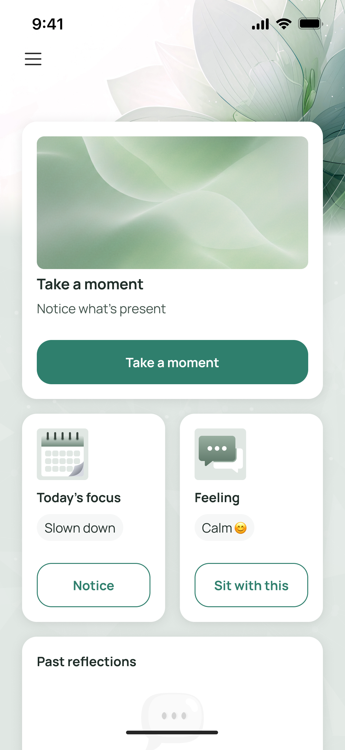 Still app screenshot